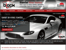 Tablet Screenshot of blacksun-glass.com